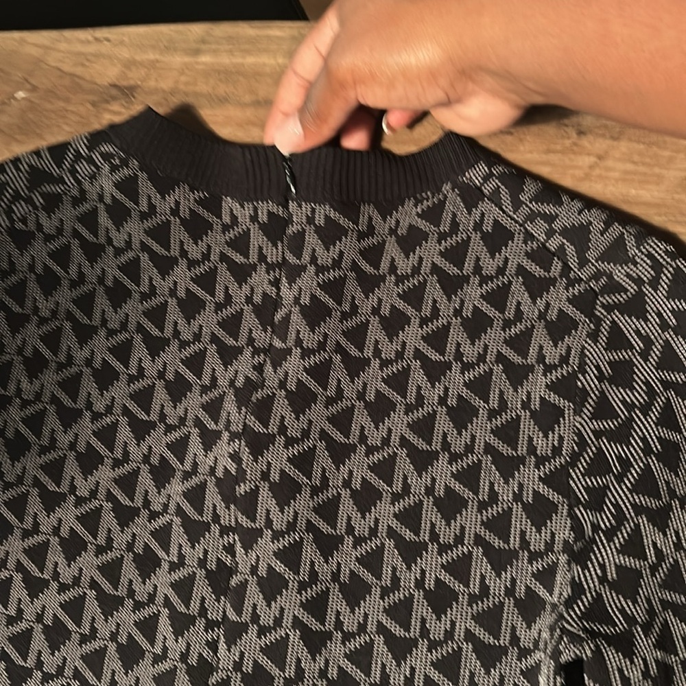 Small Michael Kors Monogram Black Dress - Picture 10 of 10